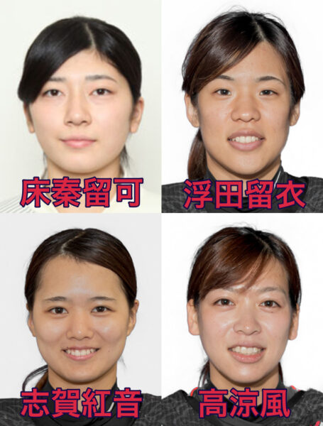 女子アイスホッケースマイルジャパンの名前と顔画像一覧